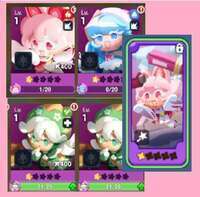 【確定ガチャ未使用】完全日本IP　エピック×5 希少リセマラ 　さくら大福＆さくら大福餅|クキアド(クッキーラン冒険の塔)