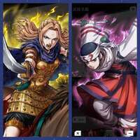 iOS.初期アカ、金×46500、★3×29、信、キョウカイ、楊端和|キングダム 頂天