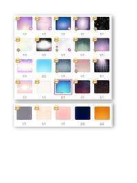 ポケコロ　スターリースカイアイや立派なねこ髭、希少コラボDU等含む引退垢|ポケコロ