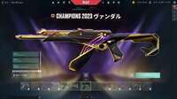 引退 champions2023ヴァンダルあり ！|VALORANT(ヴァロラント)