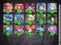 【引退】廃課金垢　黎絶9種運極　ガチャ限90%所持　コラボ多数|モンスト