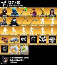 購入前にコメントして下さい‼️メアド即変更可能‼️アイコ｜オナガ｜ミンティー|フォートナイト(Fortnite)