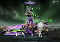 【セーフティ解除済み】エヴァ殿堂 エヴァ殿堂服 緑ak |荒野行動