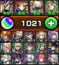 【今日限定出品】ゼーレ•チェルノボグ運極垢‼️イザナミ獣神化❗️オーブ1000個所持‼️|モンスト