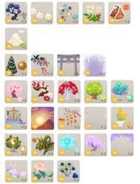 引退アカウント【GP10万以上　落ちてくる雪の結晶×3、花あかり桜ツイン×2、第1回リヴクリダブり】|リヴリーアイランド