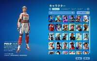 《日本人引退正規｜メアド譲渡可能》ポロ｜競技スキン大量｜チャンピオンアックス1.0&2.0 2種所持|フォートナイト(Fortnite)