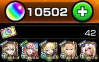 🌸オーブ10500個↑ チェルノボグ運極 エル×3・マサムネ×2など汎用キャラ多数 id9桁🌸|モンスト