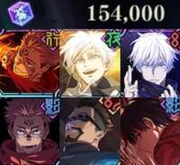 ✩2周年･宿完4凸･新乙骨･領域五条･覚醒五条･石15万個✩|ファンパレ(呪術廻戦ファントムパレード)